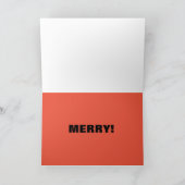 KERSTMISKAARTEN VAN DE KERSTMAN KAART (Binnen)