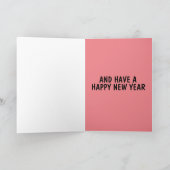 KERSTMISKAARTEN VAN DE KERSTMAN UIT VROEGERE TIJDE KAART (Binnen)