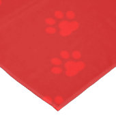 Kerstmiskattenboompje print tafelkleed (Gekanteld)