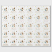 Kerstmiskerstinpakpapier, Heilige Familie Cadeaupapier (Vlak)