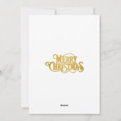 Kerstmiskerststal Baby Jesus in Manger Scene Feestdagenkaart (Achterkant)