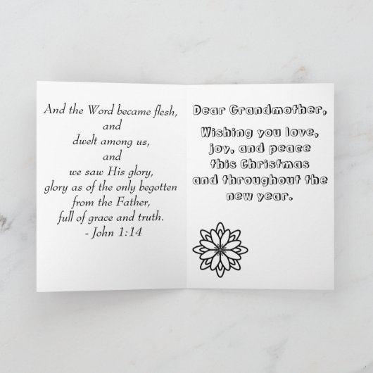 Kerstmiskerststal kleur mij kaart (Binnen)