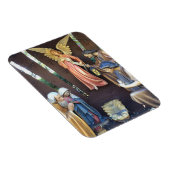 Kerstmiskerststal. M, J, Angel. Sanibel is., Veren Magneet (Rechterzijde)