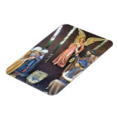 Kerstmiskerststal. M, J, Angel. Sanibel is., Veren Magneet (Linkerzijde)