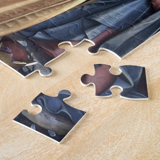 Kerstmiskerststal. M, J, Sheph. Sanibel is., Veren Legpuzzel (Zijkant)