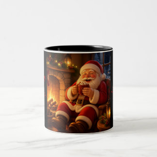 Kerstmiskop Tweekleurige Koffiemok