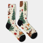 Kerstmiskruis sokken (Rechts)