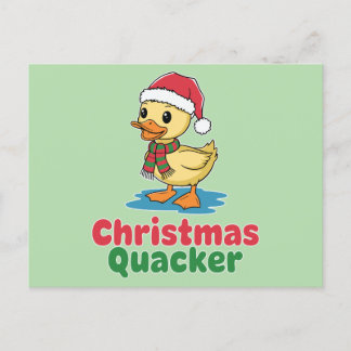 Kerstmiskwacker Feestdagenkaart