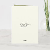 Kerstmismaretak met kat en muis feestdagen kaart (Achterkant)