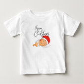 Kerstmismeisje slapend (Voorkant)