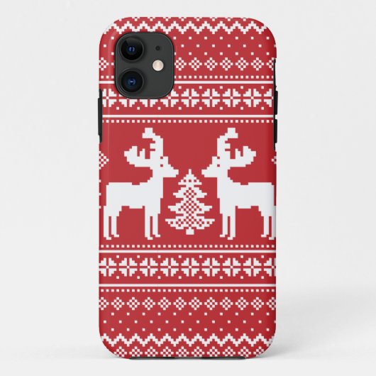 Kerstmismotief Case-Mate iPhone Case (Achterkant)