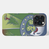 Kerstmisontvoering iPhone Hoesje (Achterkant horizontaal)