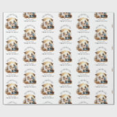 Kerstmispapier - Heilige Familie Cadeaupapier (Vlak)