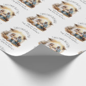 Kerstmispapier - Heilige Familie Cadeaupapier (Hoek)