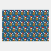 Kerstmispotatoes Inpakpapier Vel (Voorkant 3)