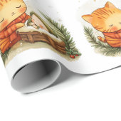 Kerstmisscène kerstinpakpapier Baby Jesus Cadeaupapier (Rol Hoek)