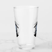 Kerstmisscène religieus glas (Rechts)