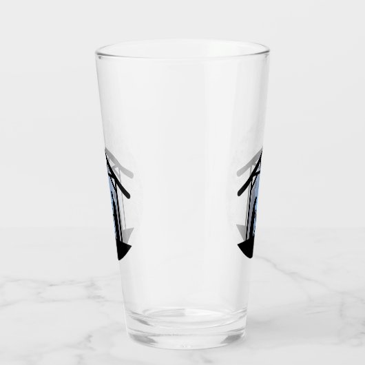 Kerstmisscène religieus glas (Rechts)