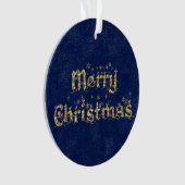 Kerstmisscène religieus ornament (voorkant)