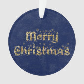 Kerstmisscène religieus ornament (voorkant)