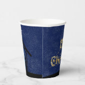 Kerstmisscène religieus papieren bekers (Rechts)