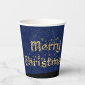 Kerstmisscène religieus papieren bekers (Voorkant)