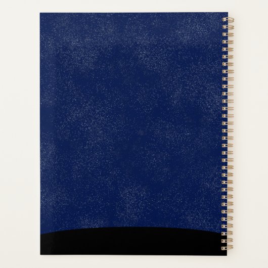 Kerstmisscène religieus planner (Achterkant)