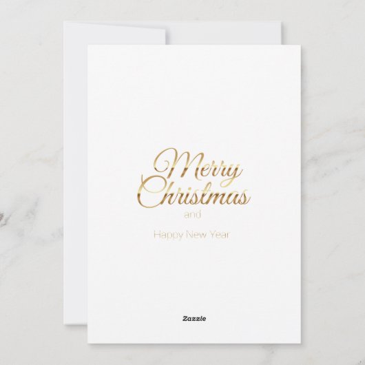 Kerstmisscène Zegeningen van Kerstmis Feestdagenkaart (Achterkant)