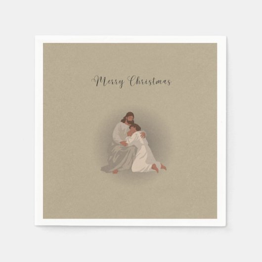Kerstmisse servetten voor christenen (Voorkant)
