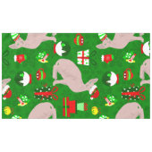 Kerstmissfynx Kat Santa Sfinx Tafelkleed (Voorkant (Horizontaal))