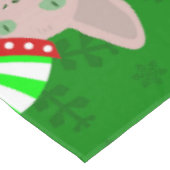 Kerstmissfynx Kat Santa Sfinx Tafelkleed (Gekanteld)