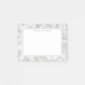 Kerstmissneeuwvlok gepersonaliseerde naam post-it® notes (Voorkant)