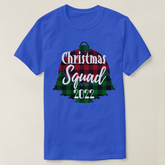 Kerstmisteam 2022 t-shirt (Design voorkant)
