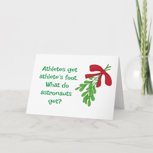 KERSTMISTELGrapjes VOOR KERSTMIS KAART (Voorkant)