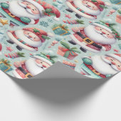 Kerstmisthema inpakpapier (Hoek)