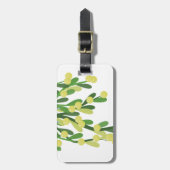 kerstmistletoe bagagelabel (Voorkant verticaal)