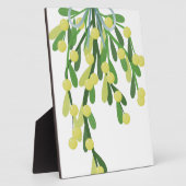 kerstmistletoe fotoplaat (Zijkant)
