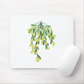 kerstmistletoe muismat (Met muis)