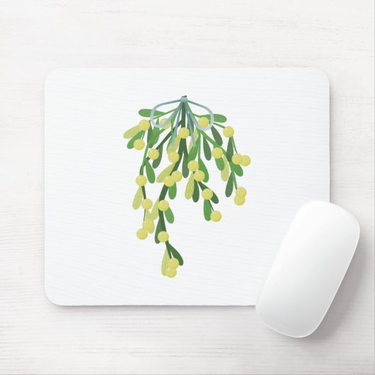kerstmistletoe muismat (Met muis)