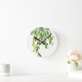 kerstmistletoe ronde klok (Huis)