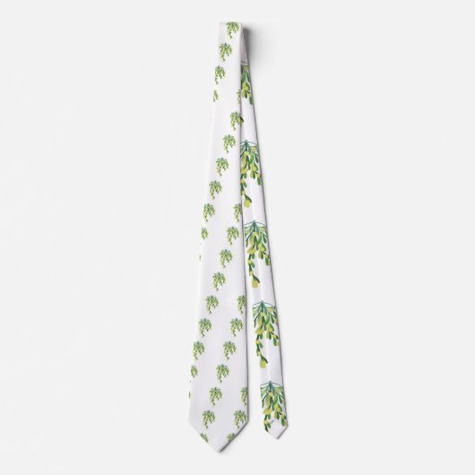 kerstmistletoe stropdas (Voorkant)