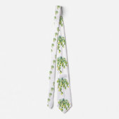 kerstmistletoe stropdas (Achterkant)