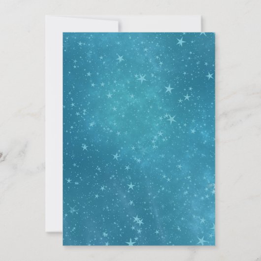 Kerstmisuitnodiging Kaart (Achterkant)