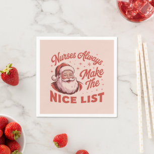 Kerstmisverpleegsters van de Vintage maken de leuk Servet