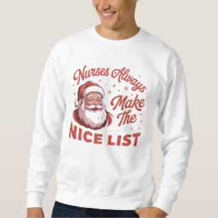 Kerstmisverpleegsters van de Vintage maken de leuk Trui