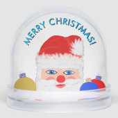 Kerstmisversieringen FOTO TWEEZIJDIG Sneeuwbol (Voorkant)