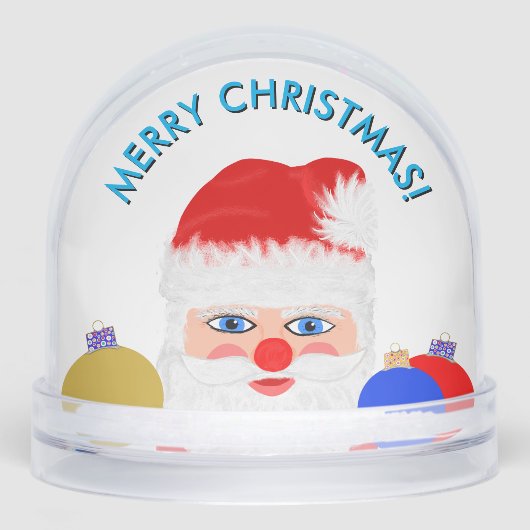 Kerstmisversieringen FOTO TWEEZIJDIG Sneeuwbol (Voorkant)