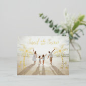 Kerstmiszand is de nieuwe Kaart (Staand Voorkant)