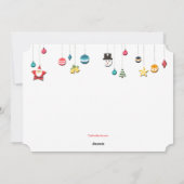 Kerstmobiele fotokaart feestdagenkaart (Achterkant)
