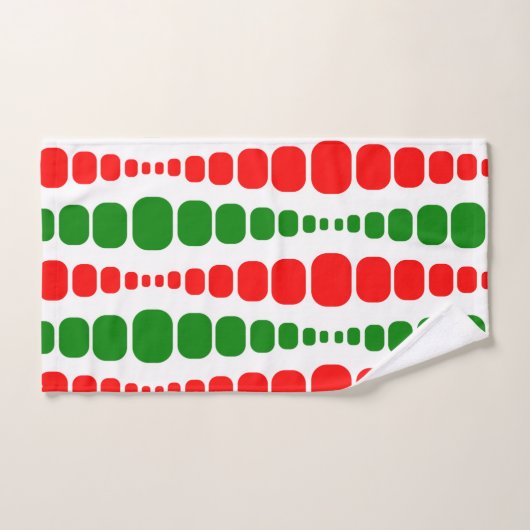 Kerstmoderne rechthoeken bad handdoek (Handdoek)